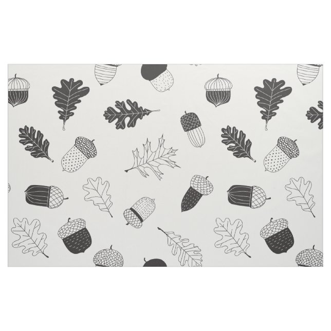 Acorns and leaves fabric (Fat Quarter)
