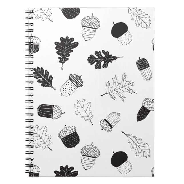 Acorns and leaves notebook (Front)