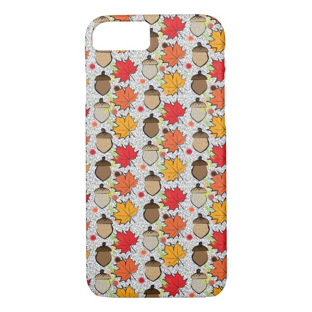 Acorns and leaves VII Case-Mate iPhone Case (Back)