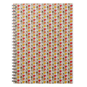 Acorns and leaves VII Notebook
