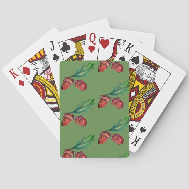Acorns Classic Playing Cards (Back)