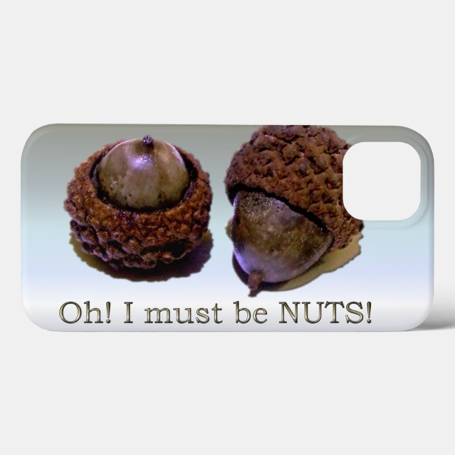 Acorns - Oh I Must Be Nuts Case-Mate iPhone Case (Back (Horizontal))