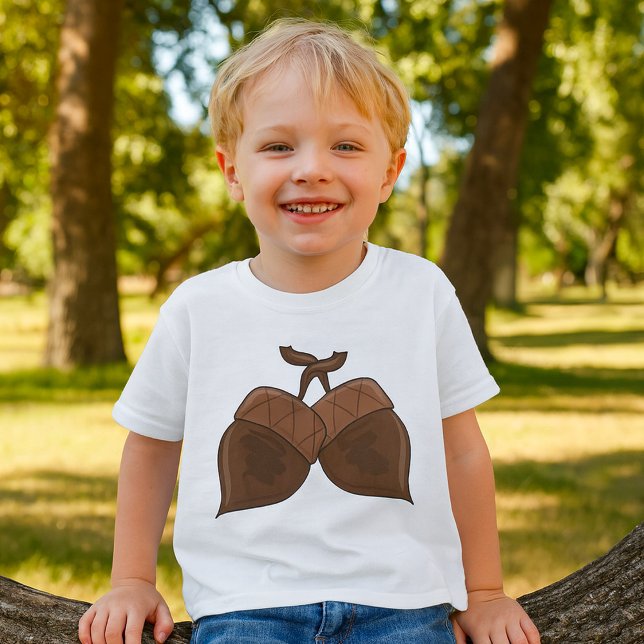 Acorns Rustic Autumn Forest Nature T-Shirt (Creator Uploaded)