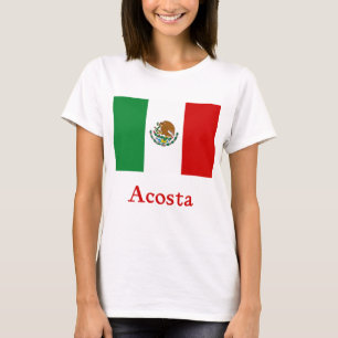 Acosta Mexican Flag T-Shirt
