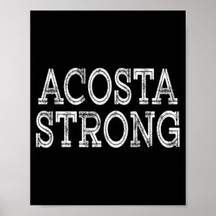 Acosta strong squad family reunion last name team poster