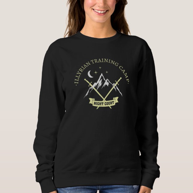 Acotar Illyrian Training Camp Velaris Valkyrie Sweatshirt (Front)