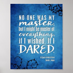 ACOTAR QUOTE POSTER