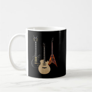 Acoustic And Electric Guitars Rock Music Player Co Coffee Mug