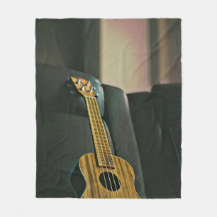 acoustic bass electric guitar gift fleece blanket