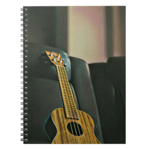 acoustic bass electric guitar gift notebook