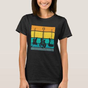 Acoustic Electric Bass Guitar Guitarist Bassist Vi T-Shirt