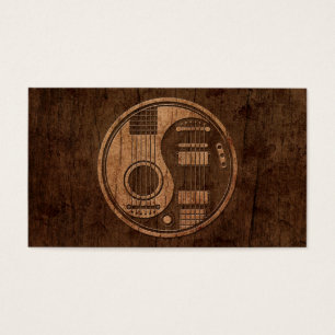 Acoustic Electric Guitars Yin Yang Wood Effect
