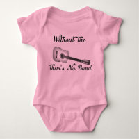 Acoustic Guitar Baby Tutu Bodysuit
