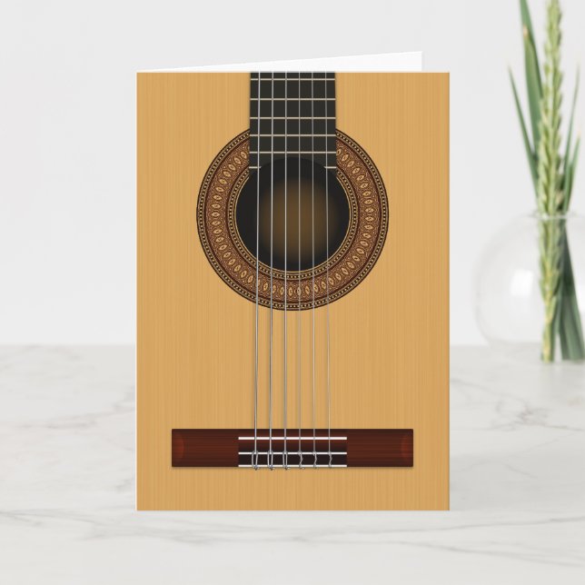 Acoustic Guitar Card (Front)