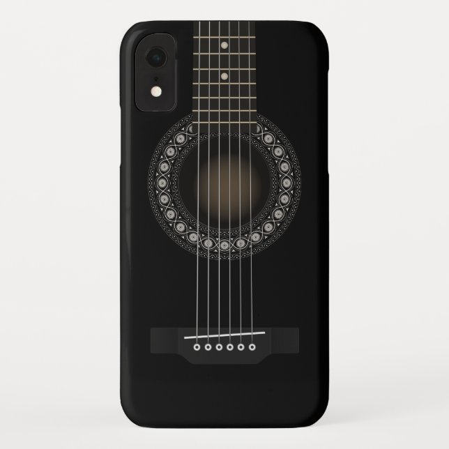 Acoustic Guitar Case-Mate iPhone Case (Back)