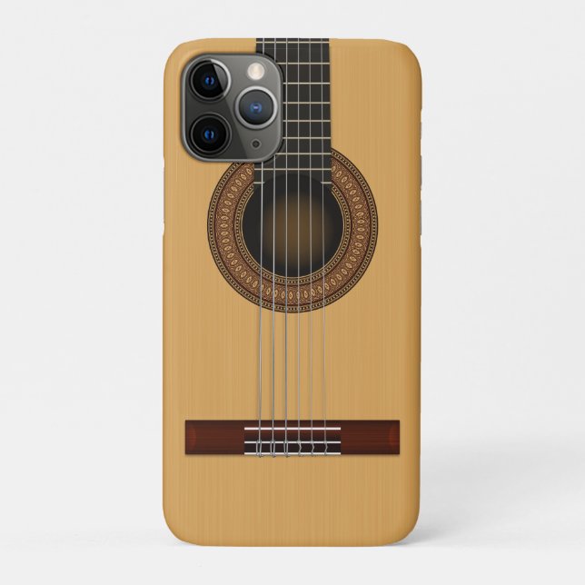 Acoustic Guitar Case-Mate iPhone Case (Back)