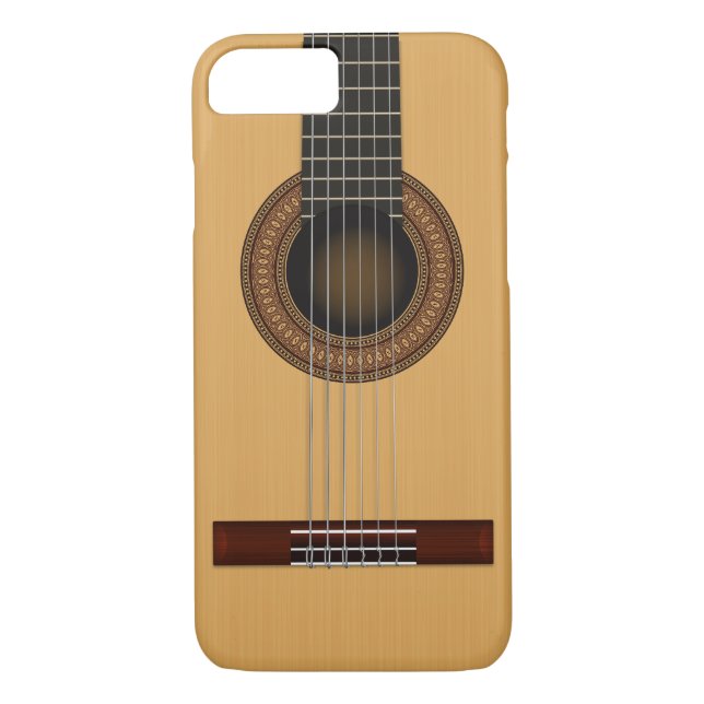 Acoustic Guitar Case-Mate iPhone Case (Back)