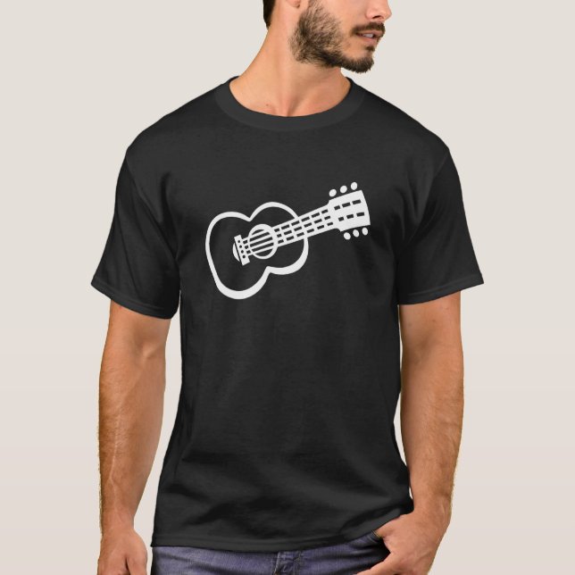Acoustic Guitar Classical Learn Guitar Player Stru T-Shirt (Front)