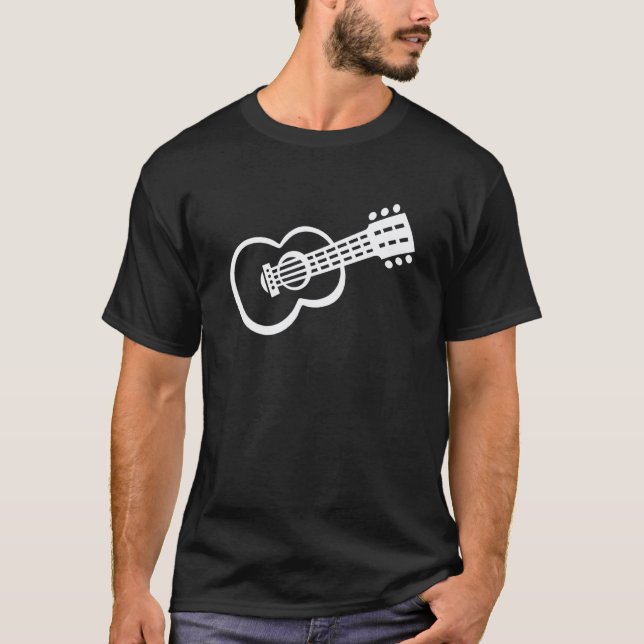 Acoustic Guitar Classical Learn Guitar Player Stru T-Shirt (Front)