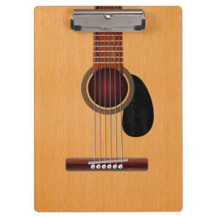 Acoustic Guitar Clipboard