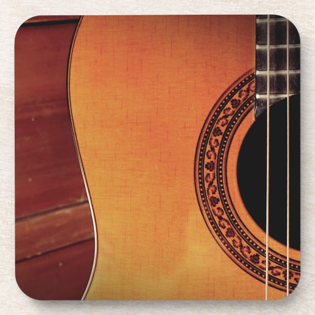 Acoustic Guitar Coaster (Front)