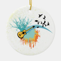 Acoustic guitar custom ornaments