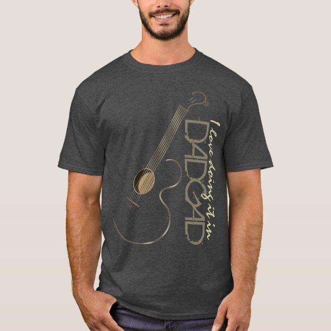 Acoustic Guitar DADGAD Tuning T-Shirt (Front)