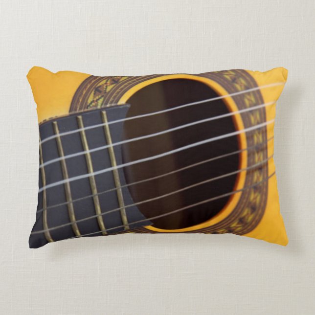 Acoustic Guitar Decorative Cushion (Front)