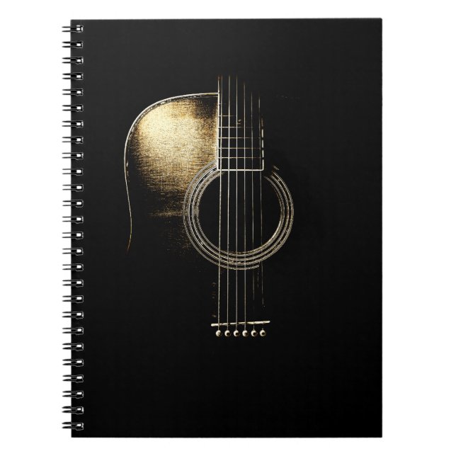 Acoustic Guitar Design - Guitarist's Notebook (Front)