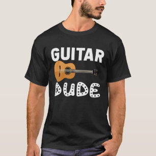 Acoustic Guitar Dude Player Musician  for Boys Kid T-Shirt