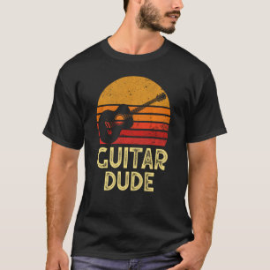 Acoustic Guitar Dude Player Musician Idea T-Shirt