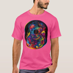 Acoustic Guitar For Acoustic Guitarist Musician Gu T-Shirt