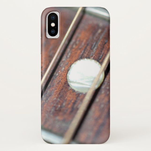 Acoustic Guitar Fret Case-Mate iPhone Case (Back)