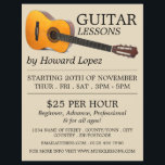 Acoustic Guitar, Guitar Lessons Advertising Flyer<br><div class="desc">Acoustic Guitar,  Guitar Lessons Advertising Flyers By The Business Card Store.</div>