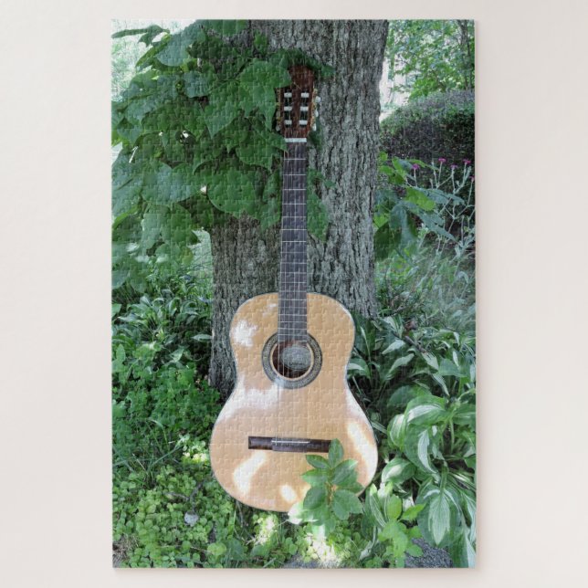 Acoustic Guitar Jigsaw Puzzle (Vertical)