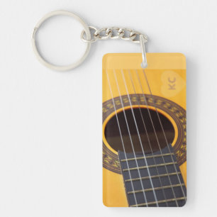 Acoustic Guitar Key Ring