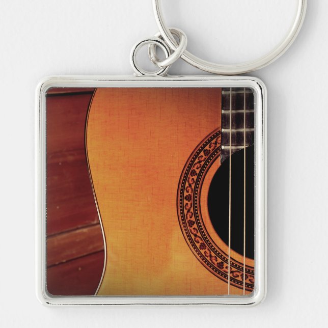 Acoustic Guitar Key Ring (Front)
