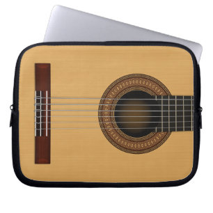 Acoustic Guitar Laptop Sleeve