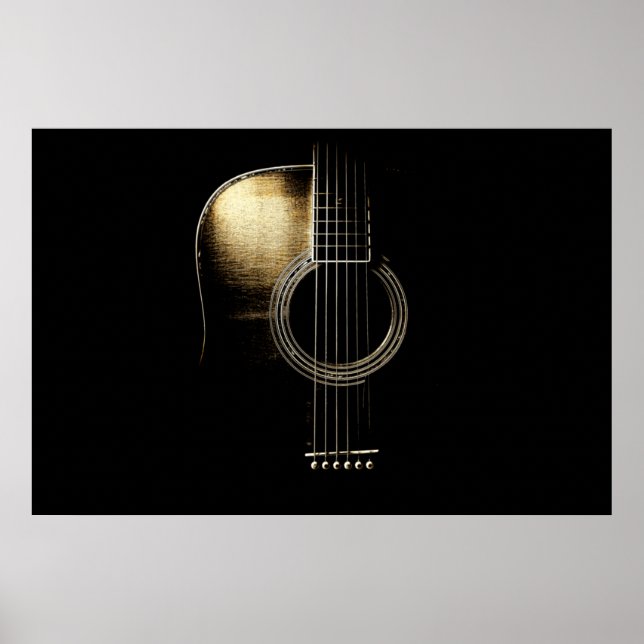 Acoustic Guitar Lite Poster (Front)