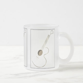 Acoustic Guitar Logo Design Mugs