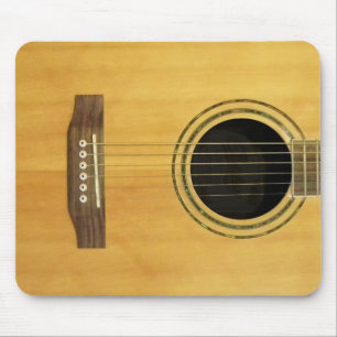 Acoustic Guitar Mouse Pad