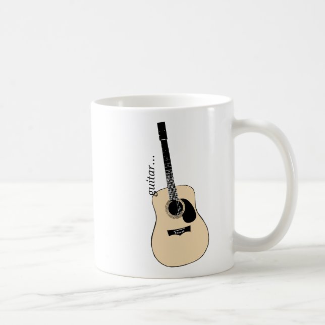 Acoustic Guitar Mug (Right)
