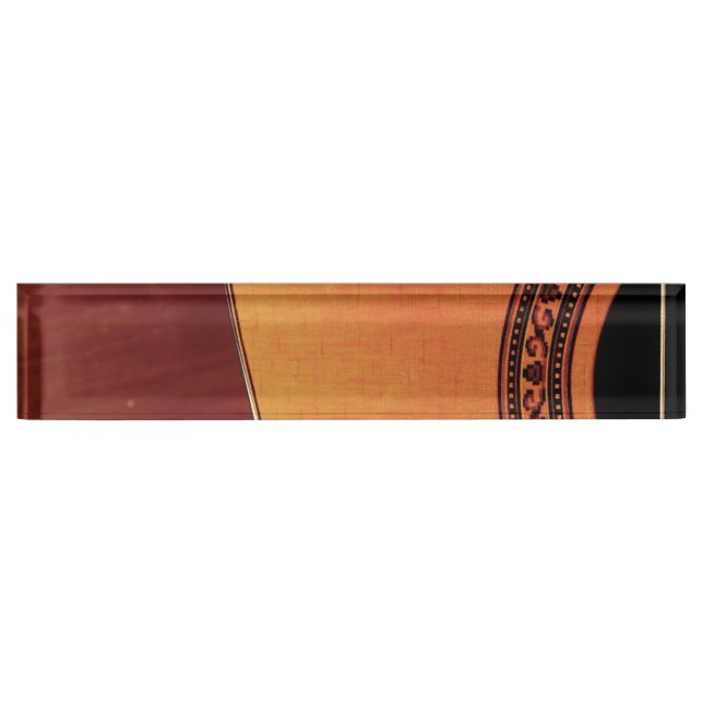 Acoustic Guitar Nameplate (Front)