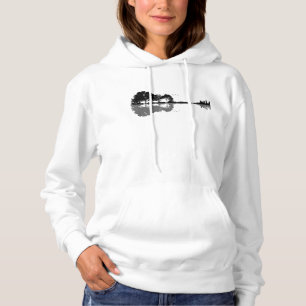 Acoustic Guitar Nature Est Music Bass Guitarist Hoodie
