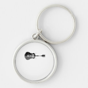 Acoustic Guitar Nature Est Music Bass Guitarist Key Ring