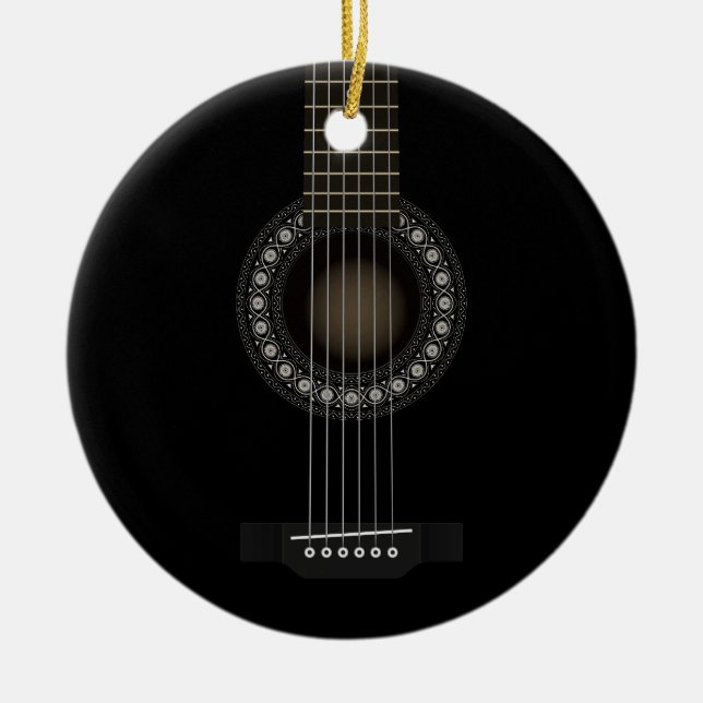 Acoustic Guitar Ornament (Front)