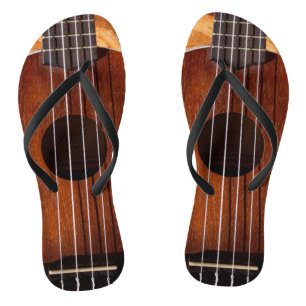 Acoustic Guitar Player Gift Flip Flops