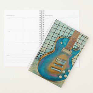 Acoustic guitar player gift planner