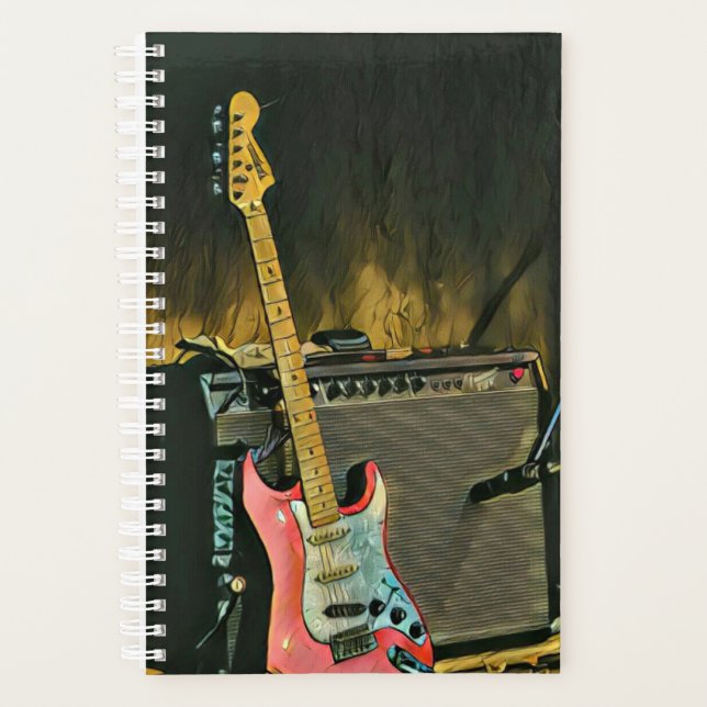 Acoustic guitar player gift planner (Front)