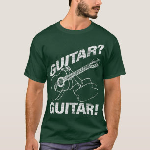 Acoustic Guitar Player Music Guitarist Musician Gu T-Shirt